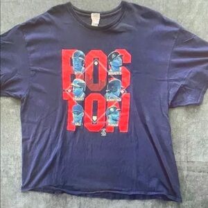 Delta Navy Blue Boston Graphic Tee